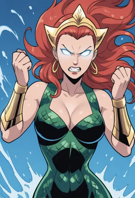 Mera from DC Comics: Illustrious