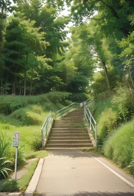 甲陽園の階段 Stairs of Koyoen / PONY PONY_V1