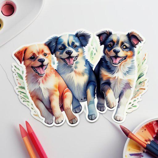 Watercolor Stickers [LoRa] image by samwisevimes