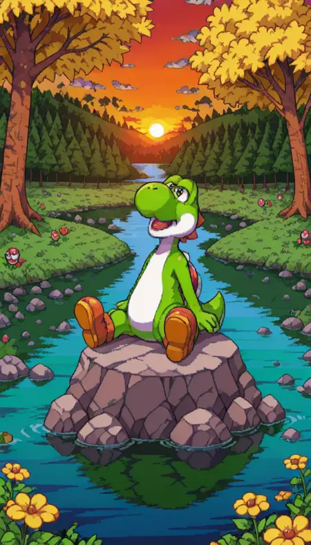 Tetris Attack - Game Style [Illustrious + Pony]