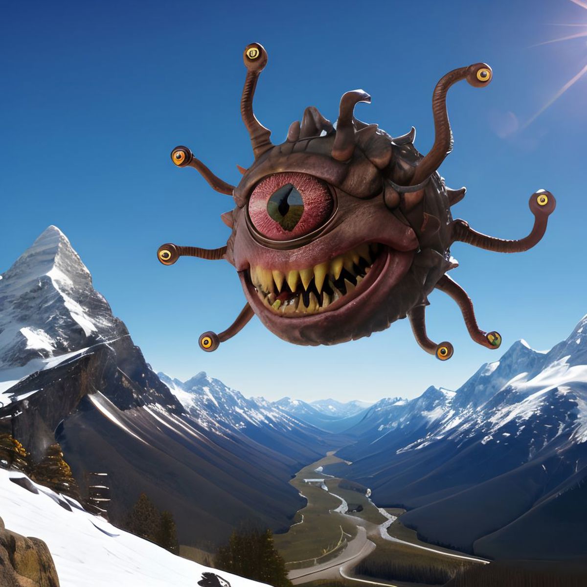 Beholder (Dungeons & Dragons) image by Montitto