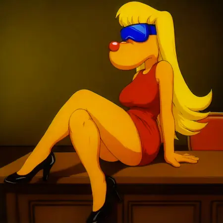 Brain (Red Dress) - Inspector Gadget