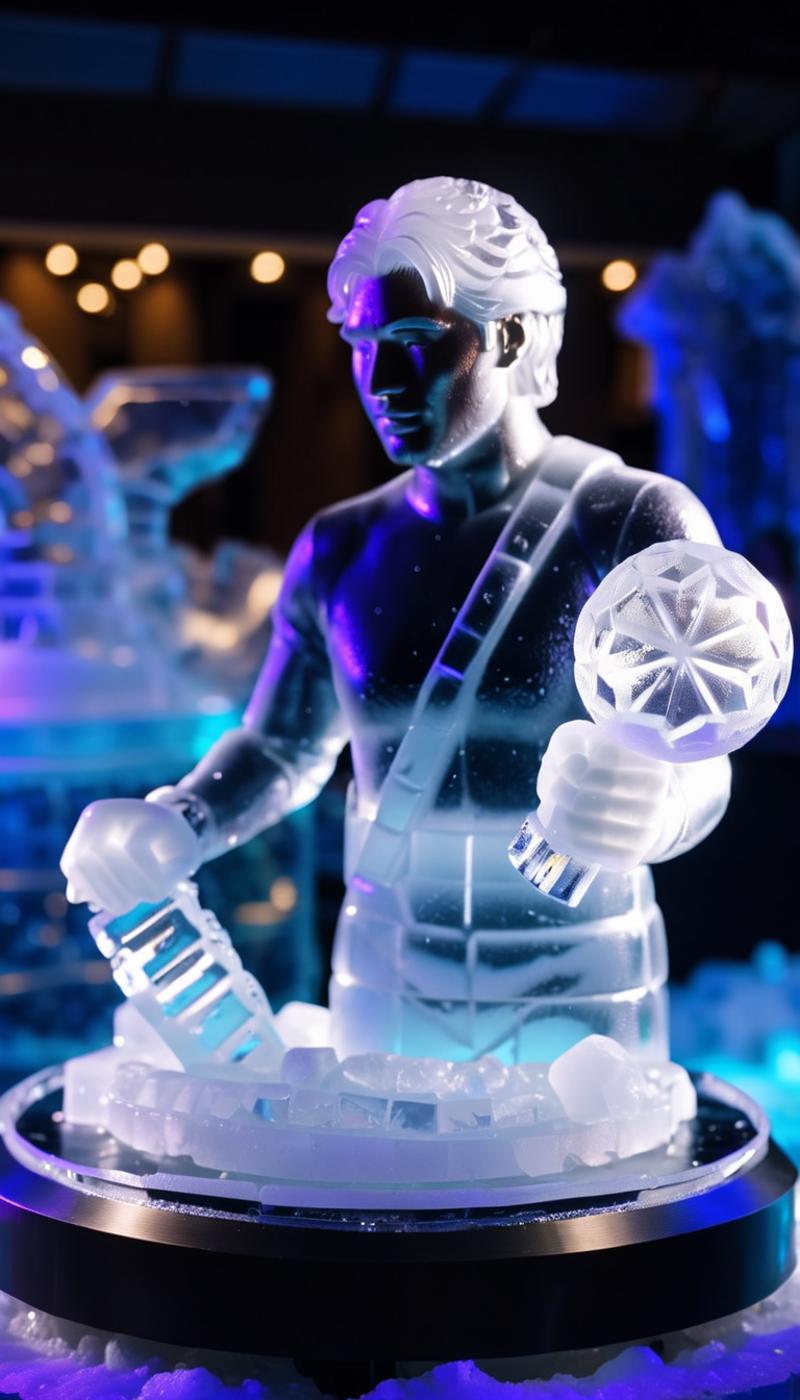 Ice Sculpture LoRA XL image by Hevok