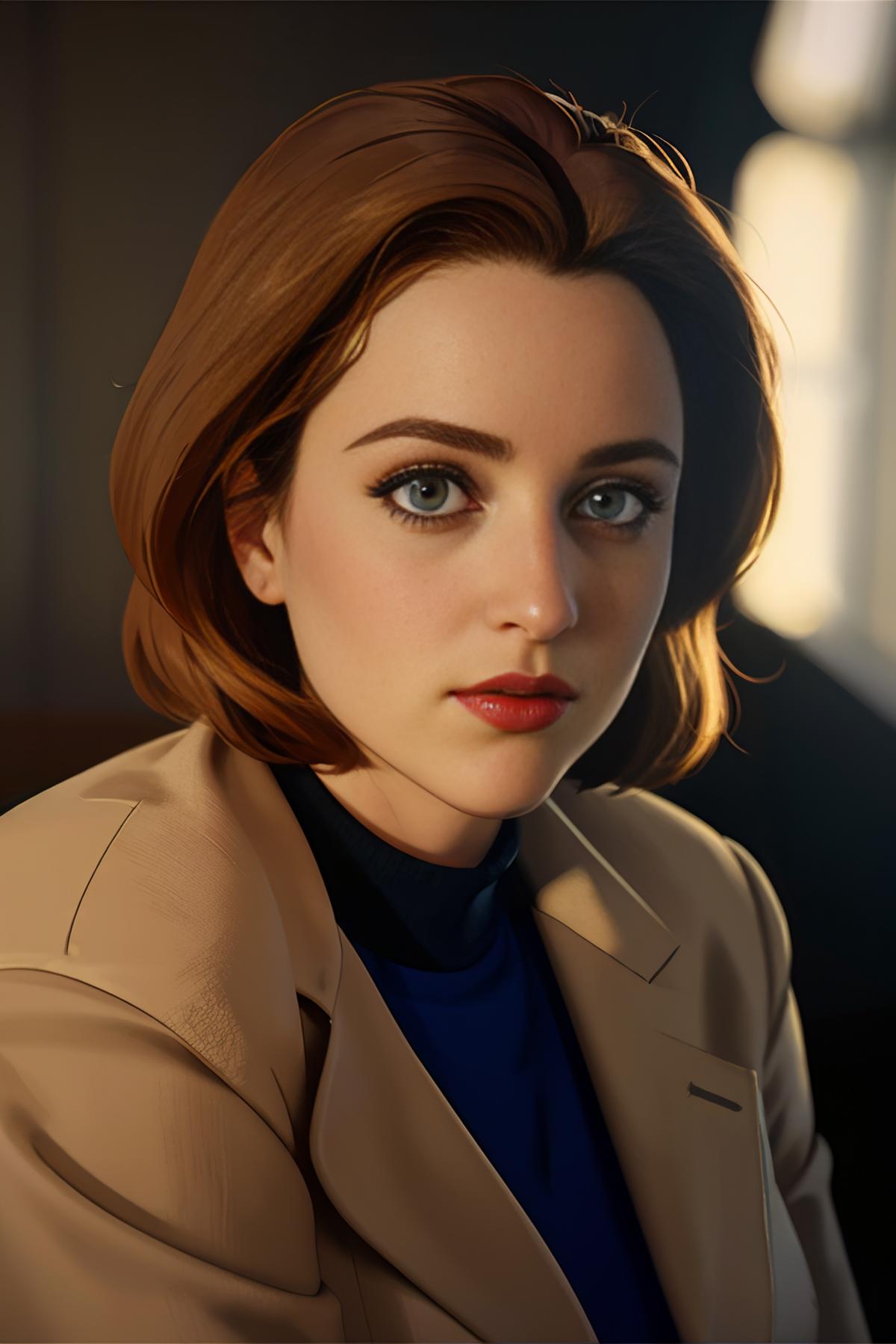 Dana Scully Character LoRA SD image by dbst17