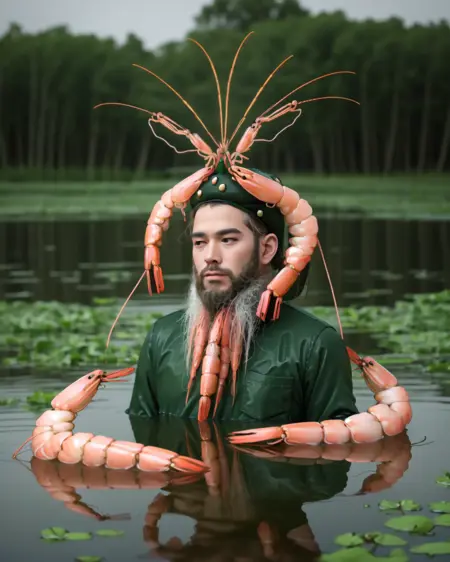 The spirit of shrimp and seafood cutlery