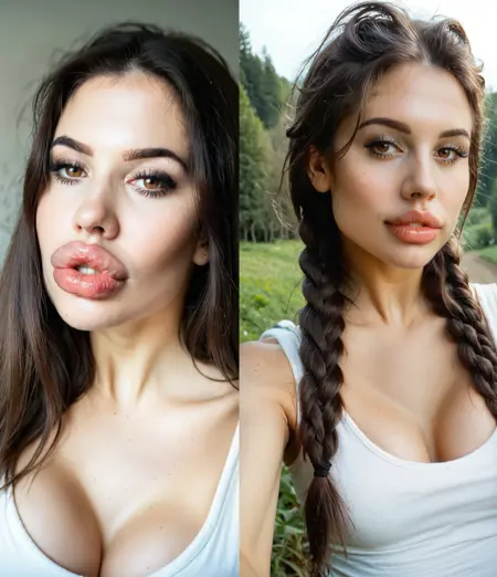 Full Lips and Defined (russian) Lips