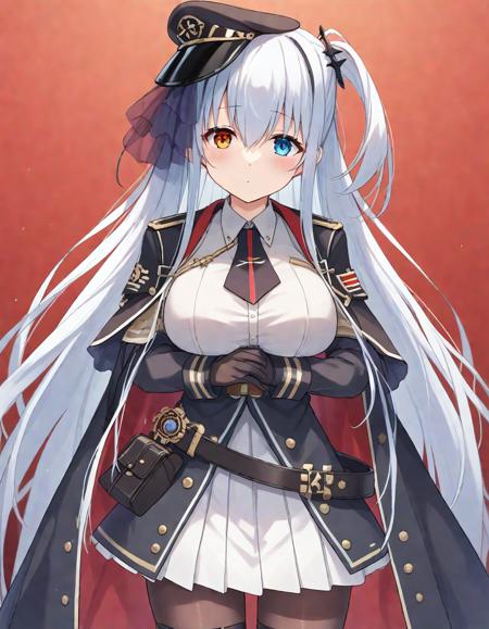 elbing \(azur lane\) military uniform nightgown maid china dress