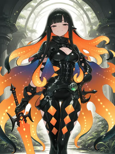 Monster Hunter - Namielle armor - Alpha (ネロミェール装備) illusXL