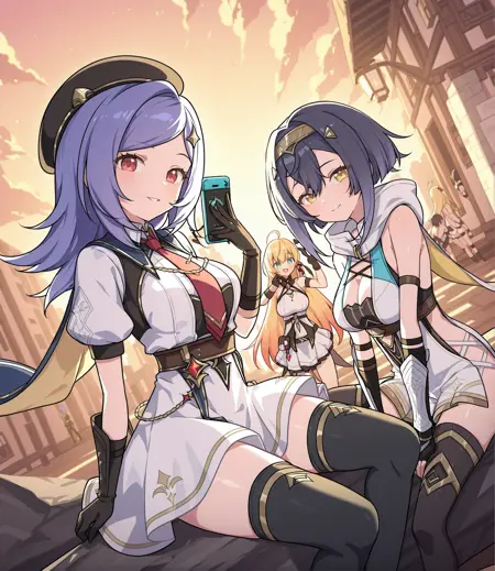 Style/amber/iris/noya/tyrant/freesia/chitose/chixia [Stella Sora]