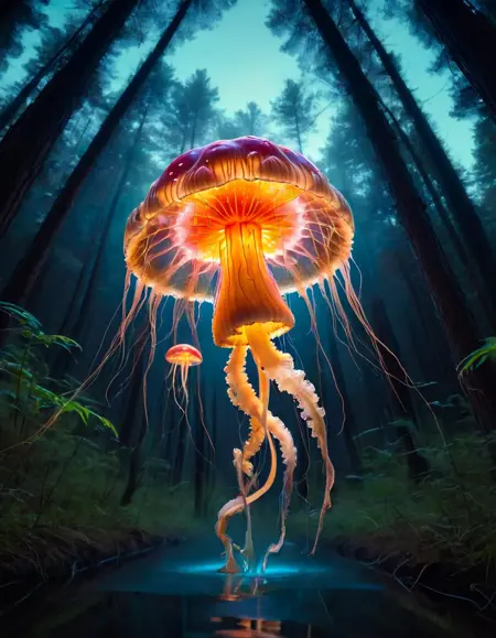 Electricity Style [LoRA 1.5+SDXL]