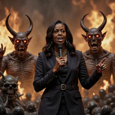 Michelle-Obama-Dev2Pro-Flux.1-Dev v1.0