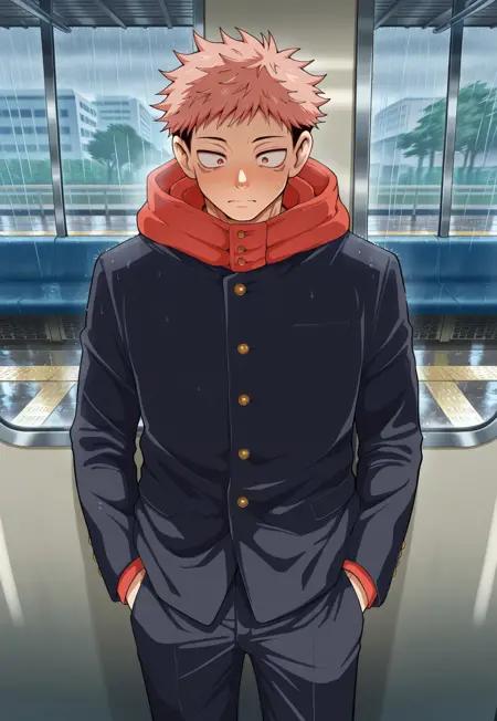 Itadori Yuuji | 虎杖悠仁 (Pony | Illustrious)