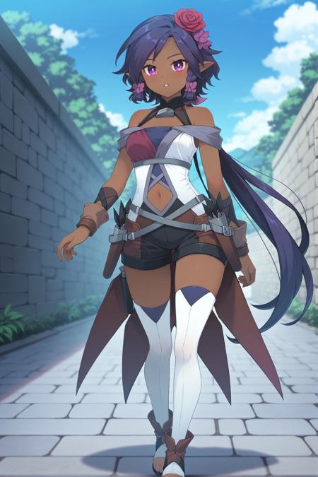 Rose - GrandChase Dimensional Chaser Dark Wind