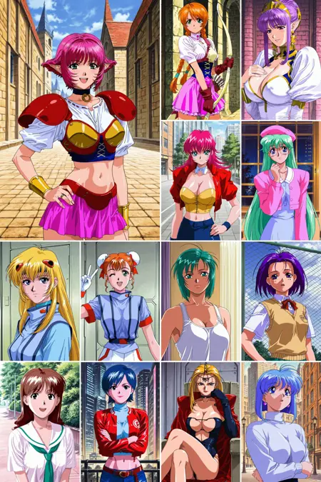 [illustrious XL] 18 in 1，[sogna] Viper-RSR、Viper-CTR、Viper-F40/F50、Guardian Guynarock R- Artist Style