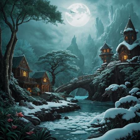 A lush jungle where elves live in harmony with nature, building their homes on the branches of giant trees. The jungle is full of magical beasts, such as unicorns, griffins, and phoenixes. But it also hides dark secrets, such as ruined temples, bloodthirsty cults, and demonic portals.
A frozen tundra where dwarves mine for precious metals and gems in the depths of the snowy mountains. The tundra is also the domain of frost giants, ice dragons, and yetis. The dwarves must defend their fortresses from the raids of these ferocious foes.
A stormy sea where pirates sail the seven seas, looking for treasure and adventure. The sea is also the realm of merfolk, sea monsters, and ghost ships. The pirates must brave the perils of the waves, the wind, and the whirlpools.
A mystical forest where fairies dance in the moonlight, sprites play in the streams, and nymphs sing in the flowers. The forest is also the source of powerful magic, such as enchanted weapons, spells, and potions. But the forest also harbors dangers, such as wicked witches, evil wizards, and rogue knights.