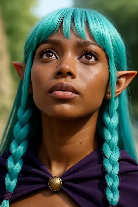 Rosalinde (Unicorn Overlord) in realistic style