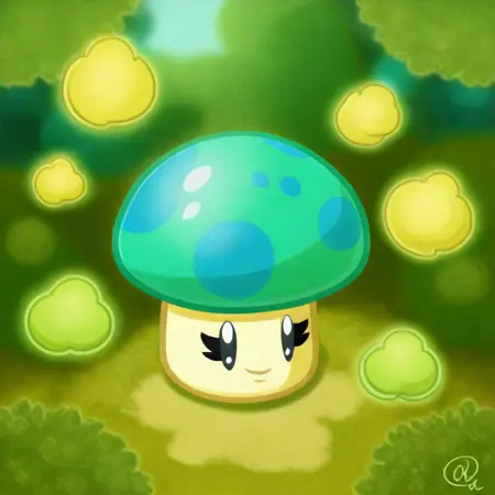 Grow-Shroom (Plants vs. Zombies) [Illustrious-XL]