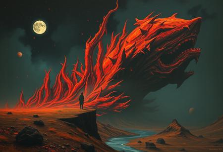 zdzisław beksiński inspired art