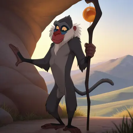 Rafiki  (lion king)