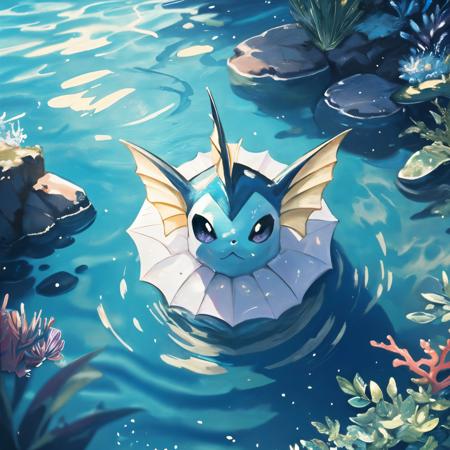 Vaporeon [Pokemon] #0134 SD 1.5 Vaporeon [Pokemon] #0134 SD 1.5