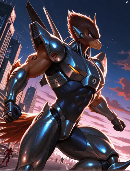 Epsilon Eagle (Alien Soldier) (Illustrious) (AD)