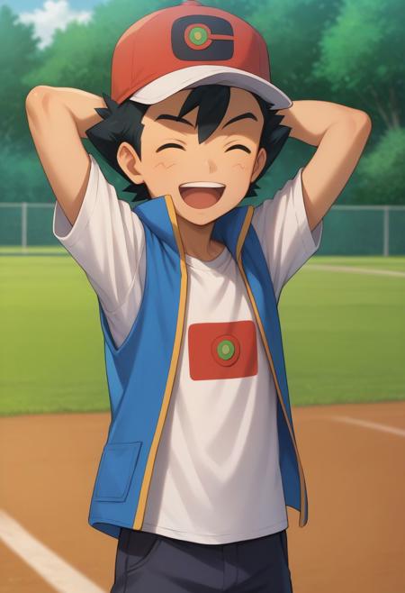 Ash Ketchum - Pokemon Journeys - Pony + Illustrious Pony - 2.0