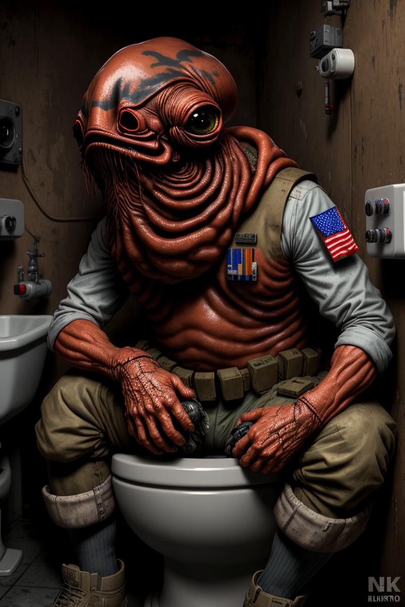 Admiral Ackbar (Mon Calamari) - Star Wars image by TheP3NGU1N