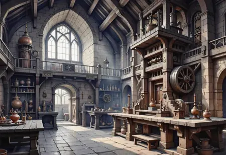 FeedbaX V8 Medieval Interiors