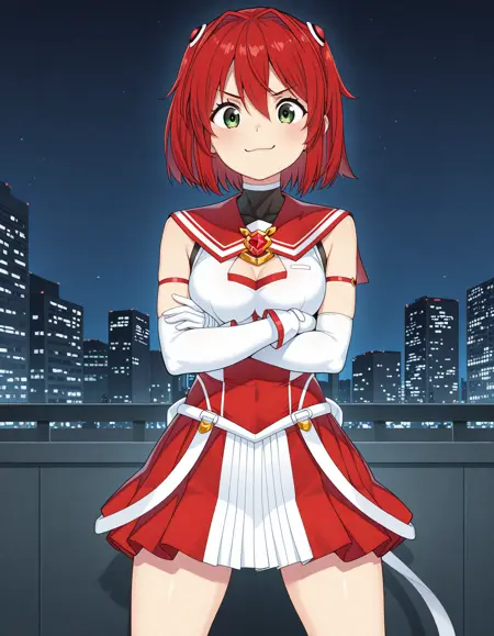 Sonozaki Akari (Esca-Ruby) - Beat Wars Escalation Heroines / 園崎アカリ (エスカルビー) - 超昂大戦エスカレーションヒロインズ