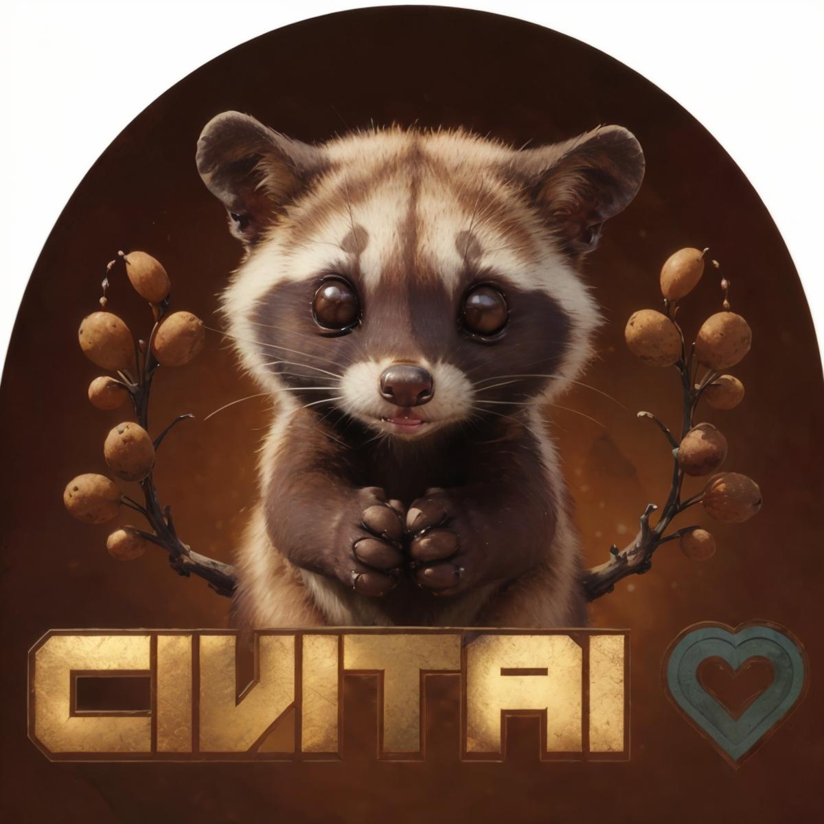 CivitAI Mascot / Logo generator (Civet) image by getphat