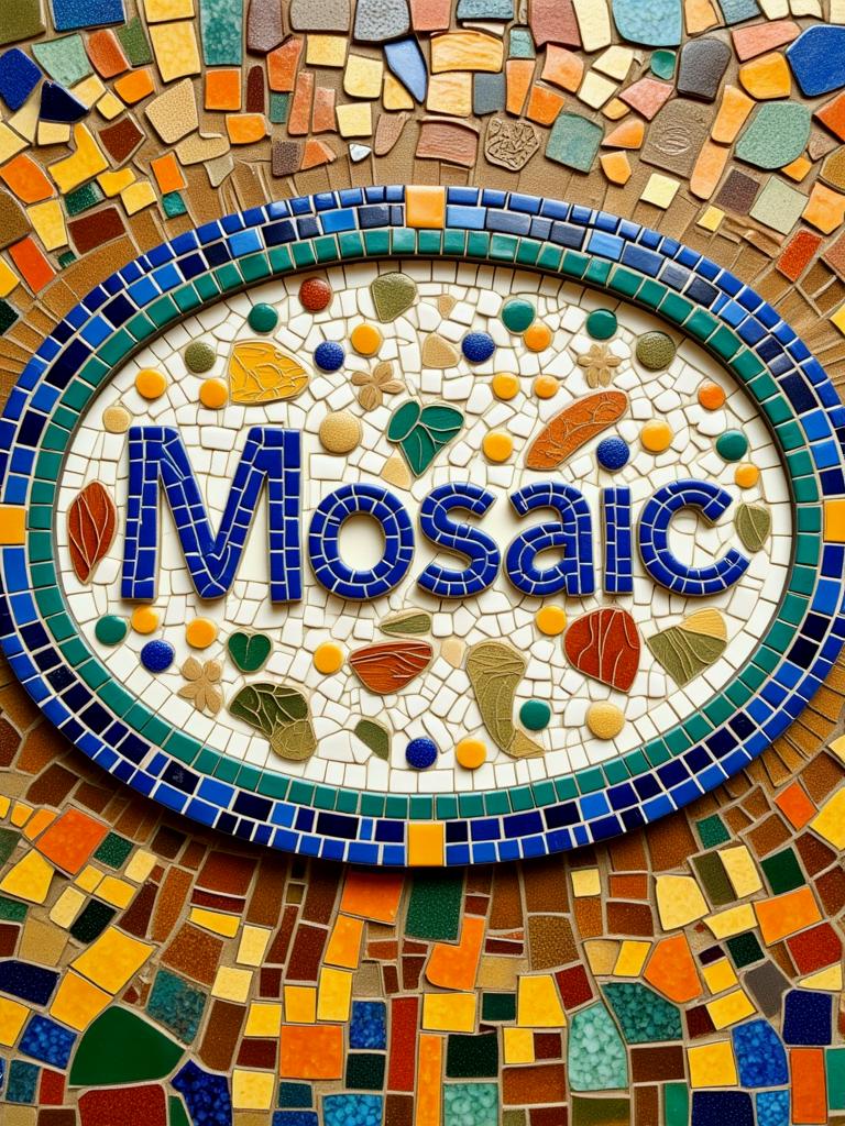 Completed: Craft Your Own Mosaic Masterpiece
