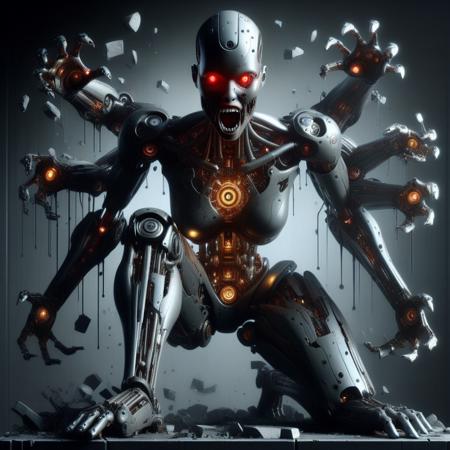 Rogue robot: Female epoch 3