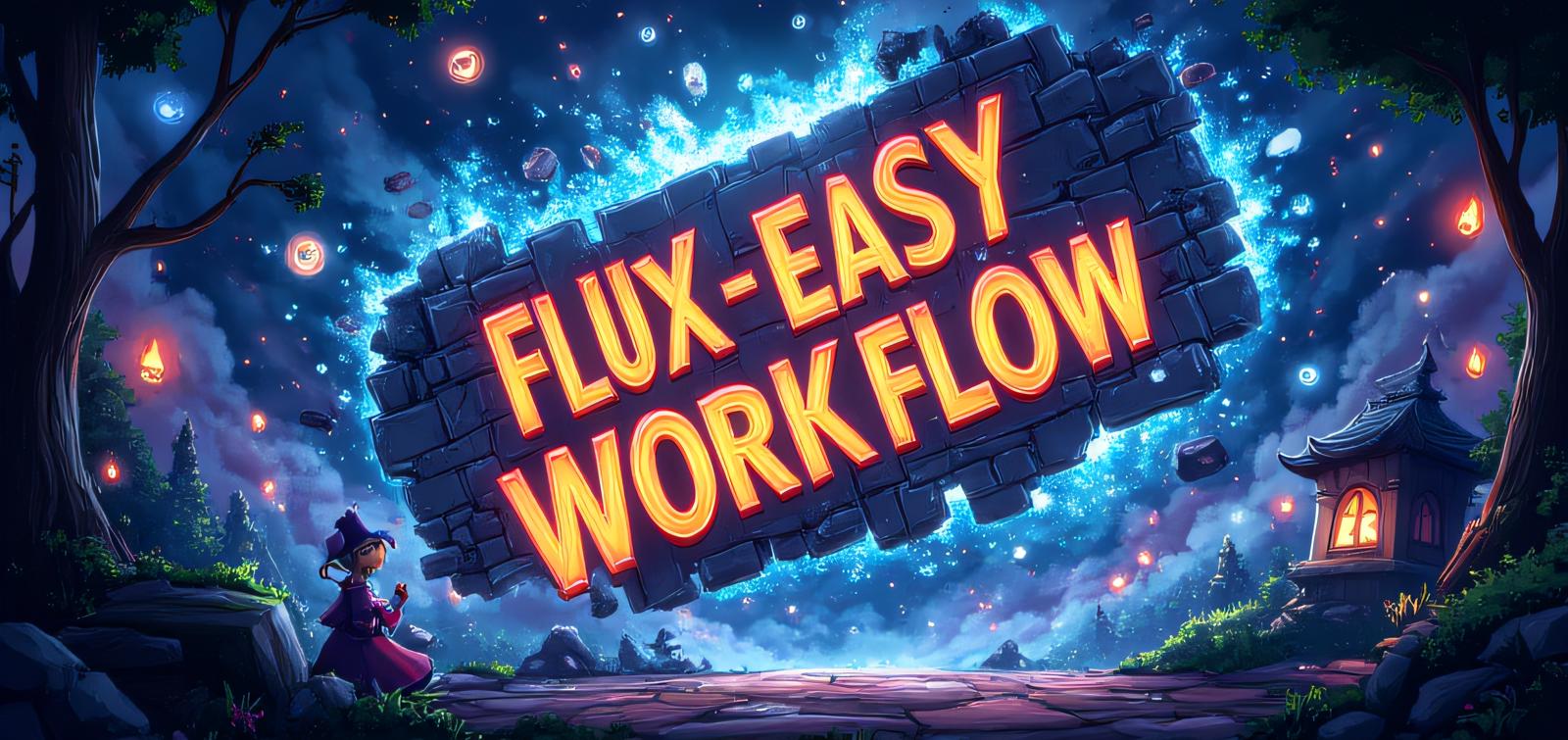 FLUX EASY WORKFLOW [LOWVRAM] [GGUF]