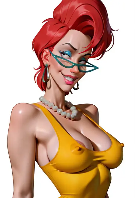 Janine Melnitz (Real Ghostbusters) [Illust / pony]