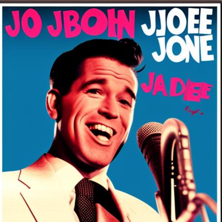 50s Crooner Joe Biden sings My Funny Valentine, albumcover style