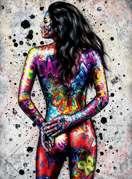 PVDA - Graffiti Body Art