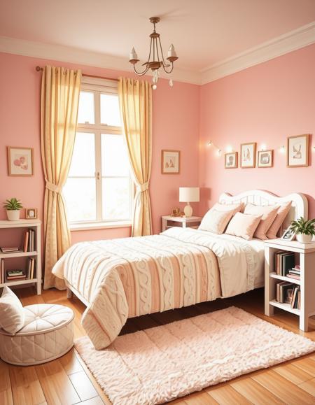 Girl bedroom illustrious v1.0