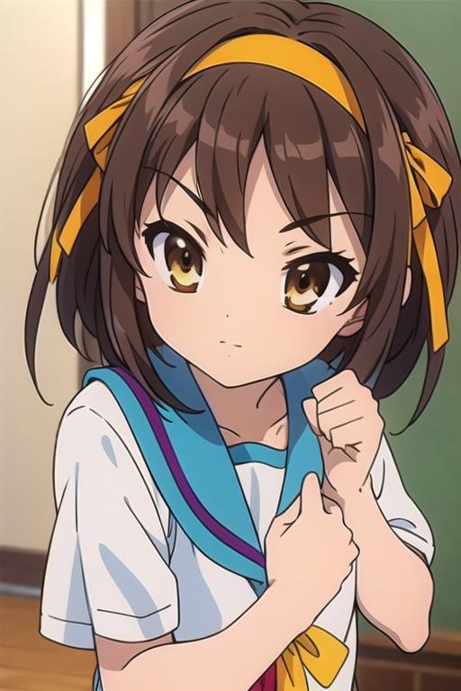 Haruhi Suzumiya - The Melancholy of Haruhi Suzumiya [Commission] image by Yumakono