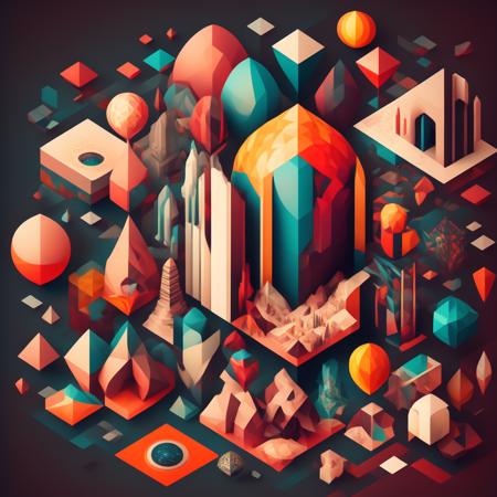 photo geometric, pixelated cubism, colorful representation of the world, poster designs (posterWorld style:1) <lora:djzposterWorld:0.8)