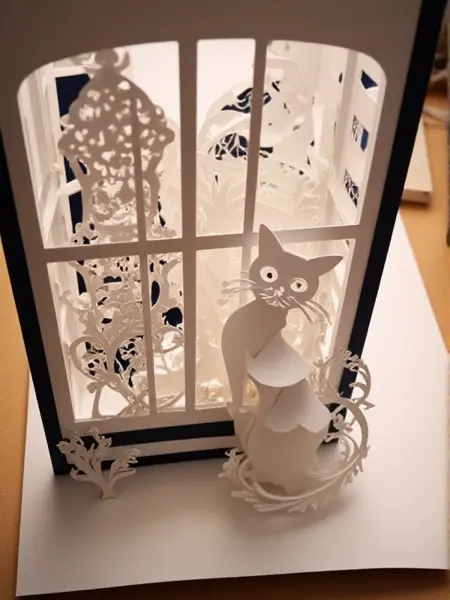 Kirigami style - Flux1.D