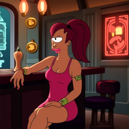 Leela (Futurama Character) (FLUX) V1