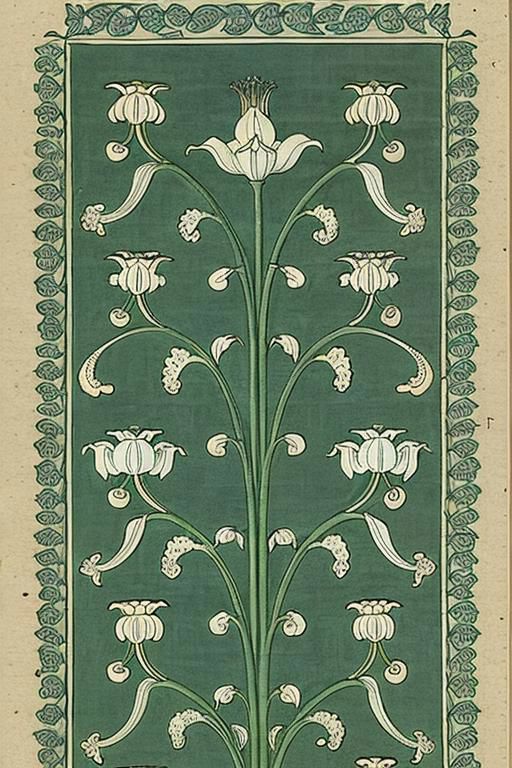 Eugene Grasset's plant patterns (1896) image by ArtHistorian