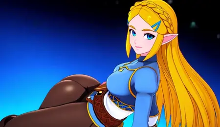 WAN2.1 Princess Zelda | Botw