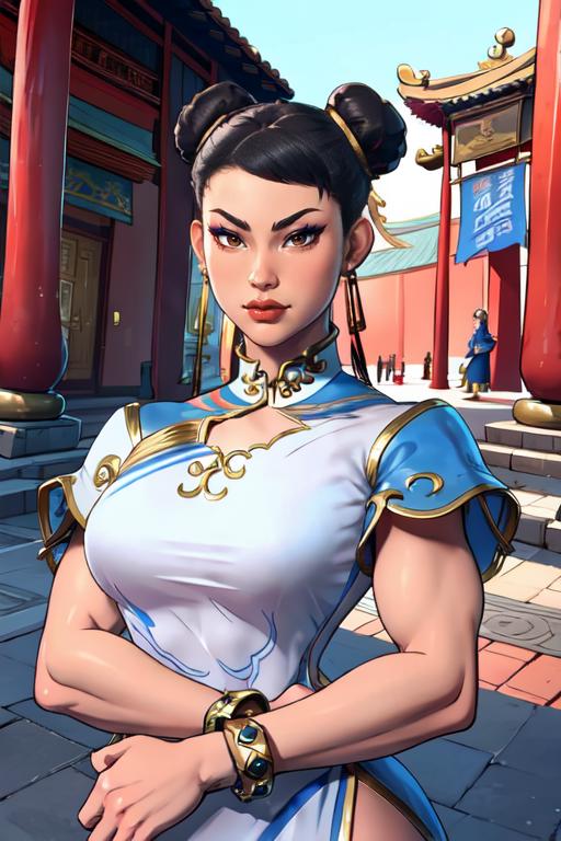 Chun li (3D/ Versions) image by Marlosart