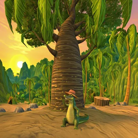 Madagascar Videogame - Game Style [Illustrious]