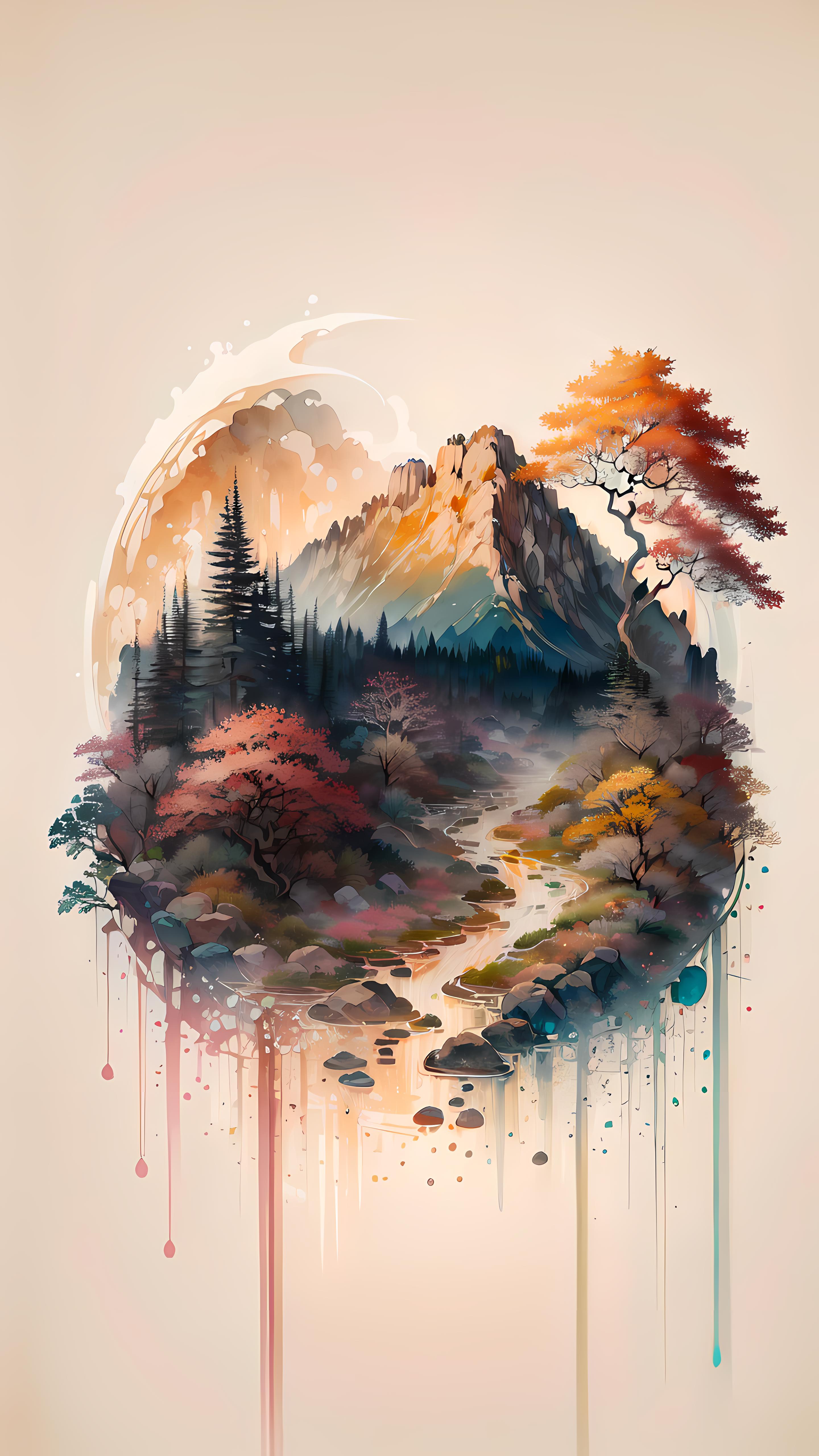 Ink scenery | 水墨山水 image by NoWayG5