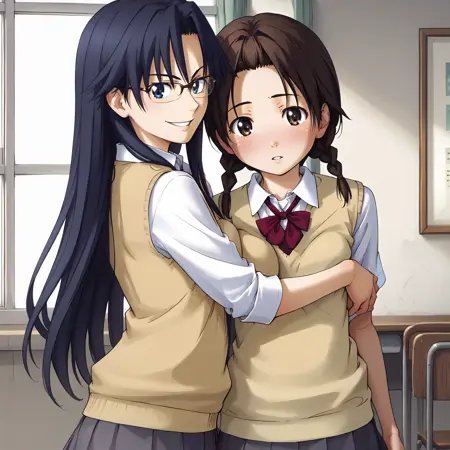Yuki & Sayuri (DEKOBOKO) XL pony LORA