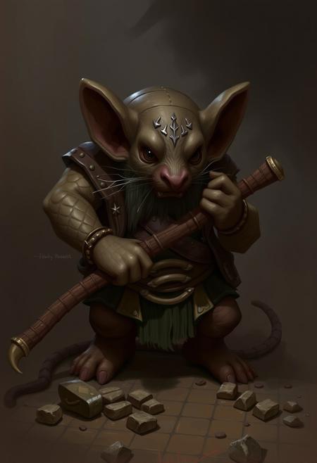 Dwarven Rat-Catcher