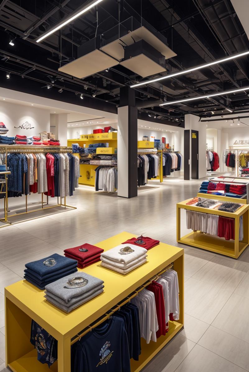 Clothing Store Interior Concept image by adhicipta