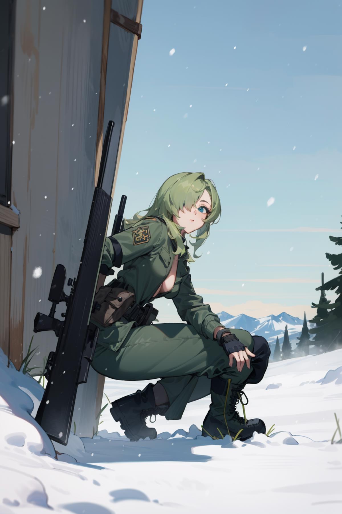 Sniper Wolf (Metal Gear Solid) LoRA - v1 | Stable Diffusion LoRA | Civitai